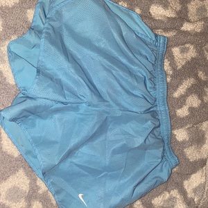 Blue Nike Dri-fit shorts